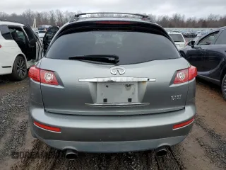 2005 Infiniti FX z VIN JNRAS08W45X205908, wystawiony jako Copart lot #85388704 z przebiegiem 233 492 mil mil oraz Tytuł czysty. Historia ofert i sprzedaży dostępna na DreamBid. Obrazek 6.
