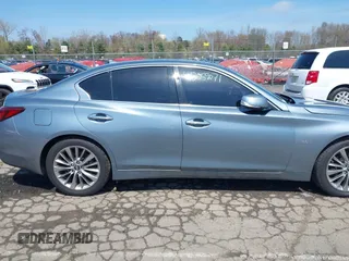 2019 Infiniti Q50 Luxe with VIN JN1EV7AR6KM550475, listed as a IAAI auction lot 42059071 with 79,534 mi miles and . Bid and sale history available at DreamBid. Image 13.