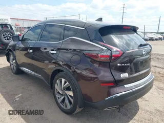2020 Nissan Murano SL z VIN 5N1AZ2CJ5LN150831, wystawiony jako IAAI lot #42047857 z przebiegiem 56 783 mil mil oraz . Historia ofert i sprzedaży dostępna na DreamBid. Obrazek 3.