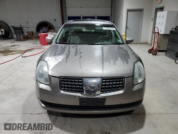 2004 Nissan Maxima SL with VIN 1N4BA41E14C871085, listed as a Copart auction lot 81097454 with 174,734 mi miles and Salvage Title. Bid and sale history available at carsss.com. Image 5.