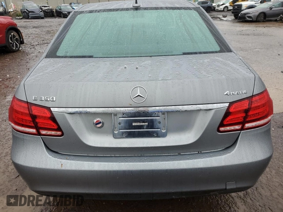 2014 Mercedes-Benz E 350 Luxury with VIN WDDHF8JB1EB014135, listed as a Copart auction lot 56395215 with Not provided miles and Salvage title. Bid and sale history available at DreamBid. Image 6.