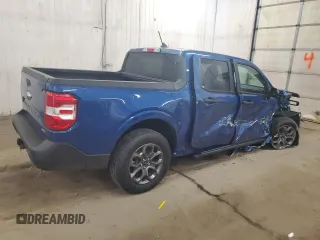 2024 Ford Maverick XLT with VIN 3FTTW8J90RRB50324, listed as a Copart auction lot 56813305 with 9,586 mi miles and Salvage title. Bid and sale history available at DreamBid. Image 3.