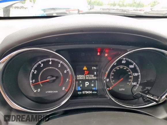 2018 Mitsubishi Outlander ES z VIN JA4AP3AU0JU011300, wystawiony jako Copart lot #59538635 z przebiegiem 73 434 mil mil oraz Szkoda całkowita • Salvage title. Historia ofert i sprzedaży dostępna na DreamBid. Obrazek 9.