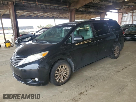 2011 Toyota Sienna XLE AAS with VIN 5TDYK3DC0BS026844, listed as a Copart auction lot 53668865 with 151,322 mi miles and Clean Title. Bid and sale history available at carsss.com. Image 1.