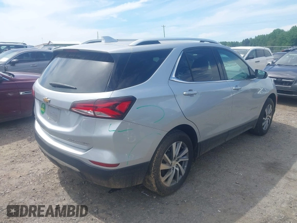 2022 Chevrolet Equinox Premier z VIN 2GNAXXEVXN6146327, wystawiony jako IAAI lot #42294870 z przebiegiem 68 276 mil mil oraz . Historia ofert i sprzedaży dostępna na DreamBid. Obrazek 4.