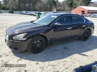 2014 Nissan Maxima S with VIN 1N4AA5AP0EC484709, listed as a Copart auction lot 50284655 with 120,795 mi miles and Clean Title. Bid and sale history available at DreamBid. Image 1.