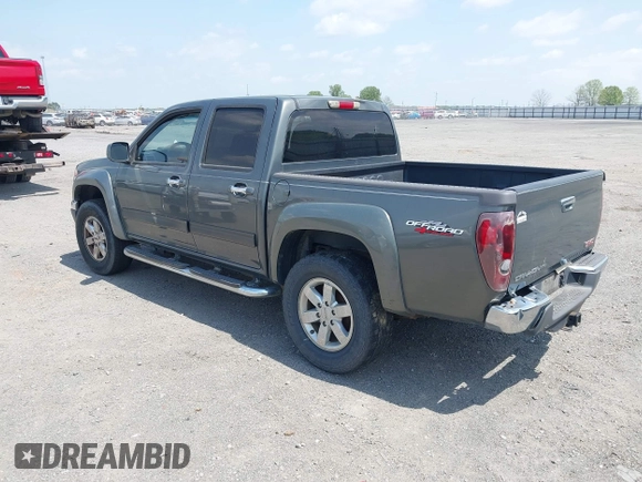 2010 GMC Canyon SLE1 with VIN 1GTJTCDE5A8135402, listed as a IAAI auction lot 42016563 with 281,039 mi miles. Bid and sale history available at carsss.com. Image 3.