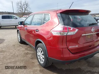 2016 Nissan Rogue S with VIN JN8AT2MT0GW008090, listed as a IAAI auction lot 41662241 with 66,593 mi miles. Bid and sale history available at carsss.com. Image 3.