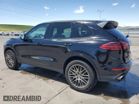 2017 Porsche Cayenne with VIN WP1AA2A24HKA84898, listed as a Copart auction lot 57349555 with 101,288 mi miles and Non repairable. Bid and sale history available at DreamBid. Image 2.