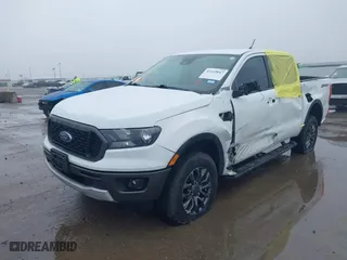2022 Ford Ranger XL with VIN 1FTER4EH6NLD05672, listed as a IAAI auction lot 41435047 with 56,485 mi miles. Bid and sale history available at carsss.com. Image 2.