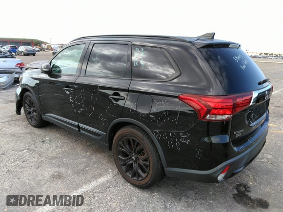 2018 Mitsubishi Outlander SE with VIN JA4AD3A37JZ049609, listed as a IAAI auction lot 34950612 with 85,719 mi miles and . Bid and sale history available at DreamBid. Image 3.