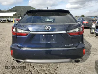 2016 Lexus RX 350 with VIN 2T2ZZMCA8GC017083, listed as a Copart auction lot 51021285 with 76,155 mi miles and Salvage Title. Bid and sale history available at DreamBid. Image 6.