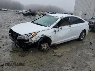 2017 Hyundai Sonata SE with VIN 5NPE24AF2HH482382, listed as a Copart auction lot 44988975 with 131,099 mi miles and Salvage Title. Bid and sale history available at DreamBid. Image 1.