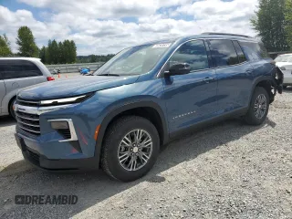 2025 Chevrolet Traverse FWD LT with VIN 1GNERGRS3SJ126155, listed as a Copart auction lot 63635735 with 15,531 mi miles and Clean title. Bid and sale history available at DreamBid. Image 1.