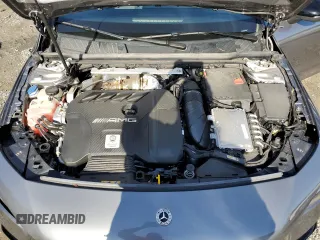 2021 Mercedes-Benz CLA 45 AMG with VIN W1K5J5DB8MN218696, listed as a Copart auction lot 81633993 with 10,299 mi miles and . Bid and sale history available at DreamBid. Image 11.