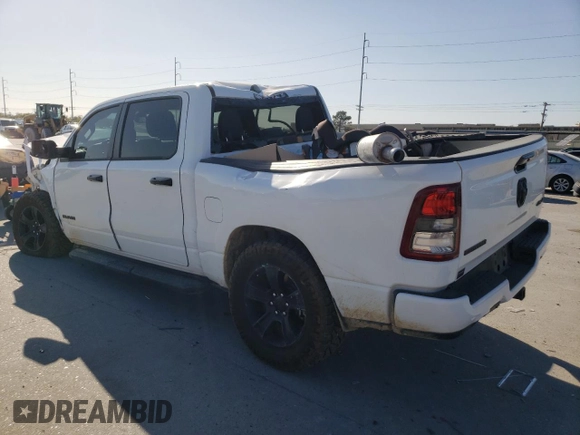 2024 Ram 1500 Big Horn with VIN 1C6SRFFTXRN211250, listed as a Copart auction lot 49993935 with 18,528 mi miles and Salvage title. Bid and sale history available at DreamBid. Image 2.
