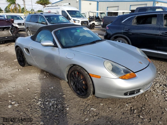 2001 Porsche Boxster S with VIN WP0CB29831S660325, listed as a Copart auction lot 79606054 with 0 mi miles and Non Repairable. Bid and sale history available at carsss.com. Image 4.
