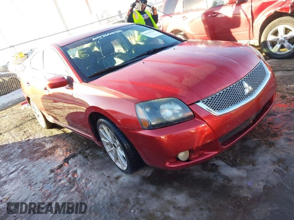 2011 Mitsubishi Galant ES with VIN 4A32B3FF6BE030395, listed as a IAAI auction lot 41362734 with 181,802 mi miles. Bid and sale history available at carsss.com. Image 1.