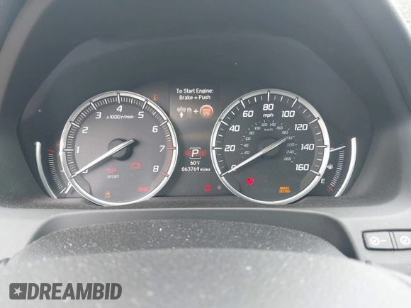 2015 Acura TLX Technology with VIN 19UUB2F57FA015920, listed as a IAAI auction lot 42358117 with 63,769 mi miles and . Bid and sale history available at DreamBid. Image 7.