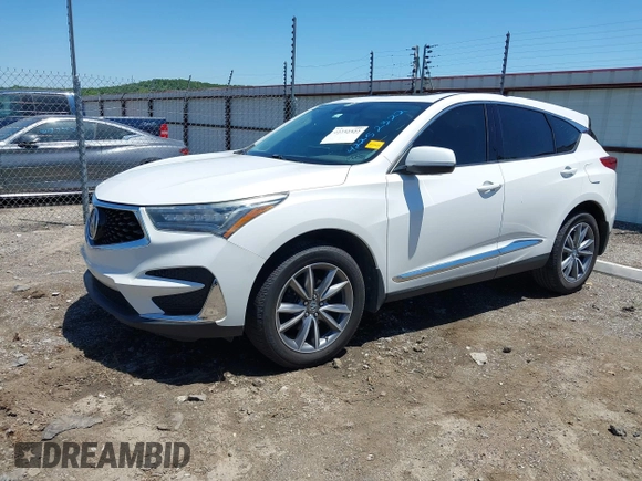 2020 Acura RDX Technology z VIN 5J8TC1H50LL004449, wystawiony jako IAAI lot #42252322 z przebiegiem 92 872 mil mil oraz . Historia ofert i sprzedaży dostępna na DreamBid. Obrazek 2.