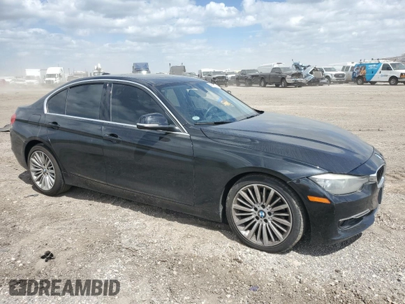 2013 BMW 3 Series 328i xDrive with VIN WBA3B3C51DF537704, listed as a Copart auction lot 49655625 with 98,384 mi miles and Salvage Title. Bid and sale history available at DreamBid. Image 4.