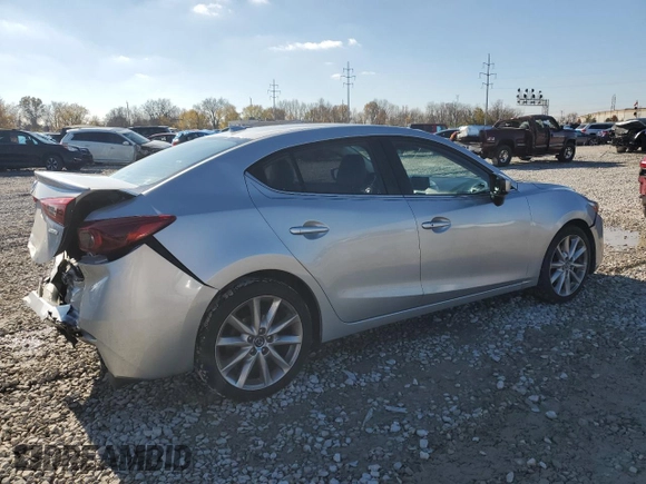 2017 Mazda 3 Grand Touring with VIN JM1BN1W36H1143364, listed as a Copart auction lot 79727724 with 155,036 mi miles and Salvage Title. Bid and sale history available at DreamBid. Image 3.