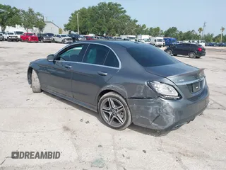 2019 Mercedes-Benz C 300 with VIN 55SWF8DB2KU302234, listed as a IAAI auction lot 42439409 with 99,907 mi miles and . Bid and sale history available at DreamBid. Image 3.