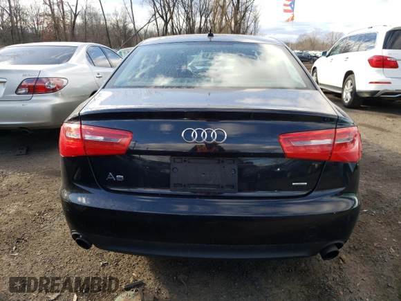 2015 Audi A6 2.0T Premium Plus with VIN WAUGFAFC3FN004928, listed as a Copart auction lot 37121273 with 160,887 mi miles. Bid and sale history available at carsss.com. Image 6.