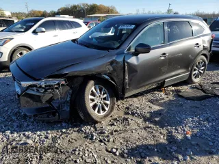2019 Mazda CX-9 Touring with VIN JM3TCACY8K0315747, listed as a Copart auction lot 83975034 with 57,177 mi miles and Salvage Title. Bid and sale history available at carsss.com. Image 1.