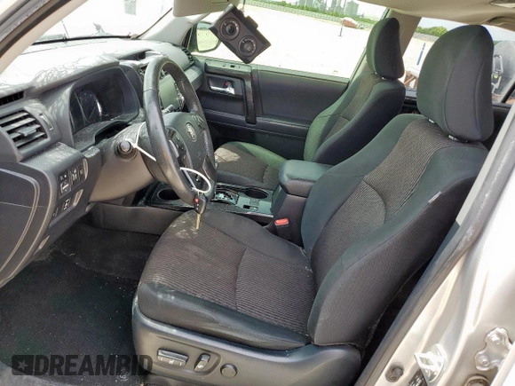 2020 Toyota 4Runner SR5 with VIN JTEBU5JR2L5778598, listed as a Copart auction lot 59329825 with 104,178 mi miles and Salvage title. Bid and sale history available at DreamBid. Image 7.