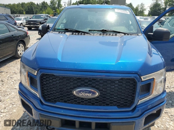 2018 Ford F-150 XL with VIN 1FTEW1EP4JFC94209, listed as a Copart auction lot 65153355 with 87,866 mi miles and Clean title. Bid and sale history available at DreamBid. Image 11.
