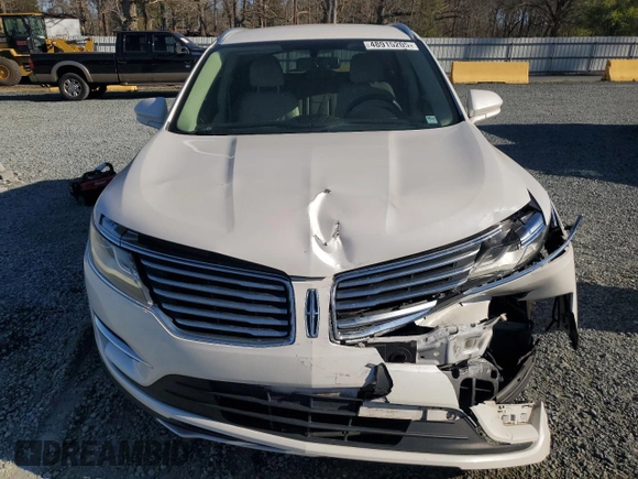 2017 Lincoln MKC Premiere with VIN 5LMCJ1C90HUL50929, listed as a Copart auction lot 48915205 with 94,262 mi miles and Salvage Title. Bid and sale history available at DreamBid. Image 5.