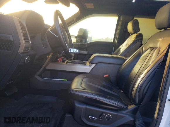 2019 Ford F-350 XL with VIN 1FT8W3BTXKEC05650, listed as a Copart auction lot 82806744 with 198,971 mi miles and Salvage Title. Bid and sale history available at DreamBid. Image 7.