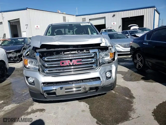 2018 GMC Canyon 2WD SLT with VIN 1GTG5DEN9J1109869, listed as a Copart auction lot 82796414 with 86,066 mi miles and Salvage Title. Bid and sale history available at carsss.com. Image 13.