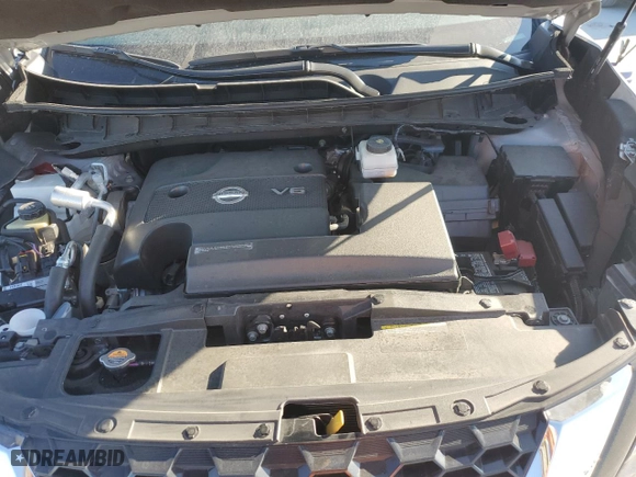 2024 Nissan Murano SL with VIN 5N1AZ2CJ8RC110814, listed as a Copart auction lot 48553325 with 30,063 mi miles and Salvage Title. Bid and sale history available at carsss.com. Image 12.