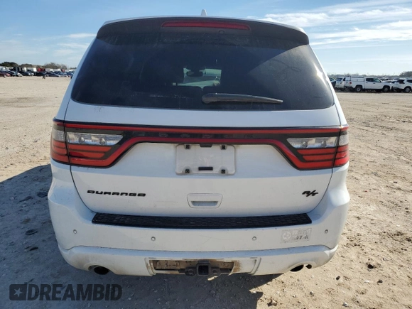 2022 Dodge Durango R/T with VIN 1C4SDHCT8NC209204, listed as a Copart auction lot 88258805 with 83,502 mi miles and Salvage title. Bid and sale history available at DreamBid. Image 6.