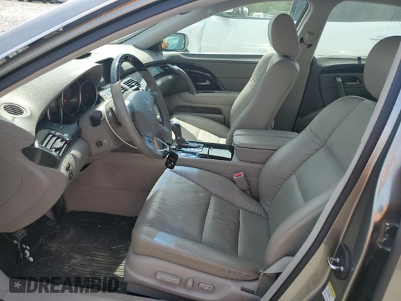 2009 Acura RL Tech Pkg with VIN JH4KB266X9C000169, listed as a Copart auction lot 54623365 with 102,035 mi miles and Salvage Title. Bid and sale history available at carsss.com. Image 7.