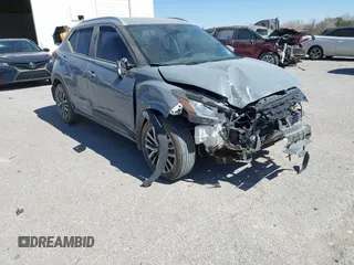 2024 Nissan Kicks SV with VIN 3N1CP5CV3RL472760, listed as a IAAI auction lot 41706169 with 20,160 mi miles. Bid and sale history available at carsss.com. Image 1.