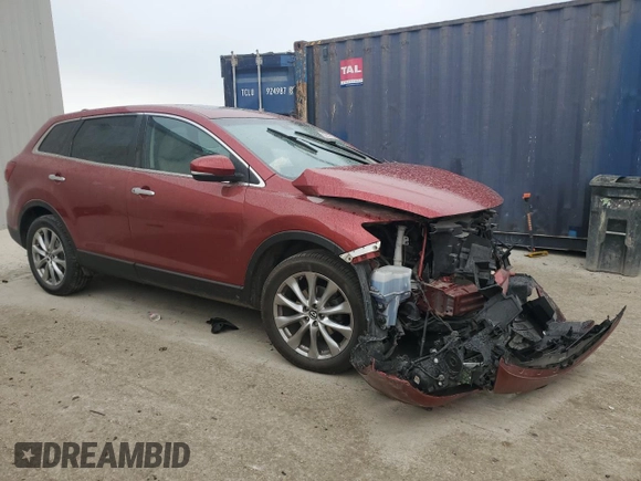 2014 Mazda CX-9 Grand Touring с VIN JM3TB3DA6E0441772, выставлен на аукционе Copart как лот 60832875 с пробегом Не указан миль и На запчасти • Non repairable. История ставок и продаж доступна на DreamBid. Изображение 4.