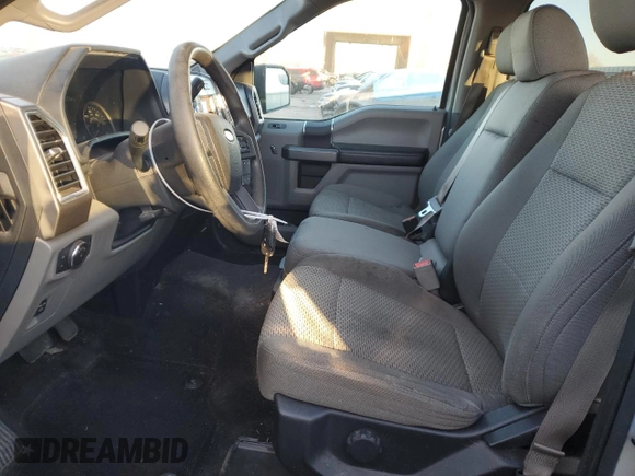 2015 Ford F-150 XLT with VIN 1FTEW1C85FKE64619, listed as a Copart auction lot 42823045 with 89,695 mi miles and Salvage Title. Bid and sale history available at carsss.com. Image 7.