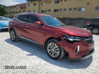 2022 Buick Envision Preferred with VIN LRBAZLR44ND009901, listed as a Copart auction lot 53375565 with 25,257 mi miles and Non Repairable. Bid and sale history available at carsss.com. Image 4.