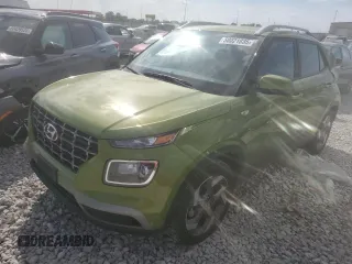 2024 Hyundai Venue Limited with VIN KMHRC8A32RU333503, listed as a Copart auction lot 58021835 with 7,292 mi miles and Salvage title. Bid and sale history available at DreamBid. Image 1.
