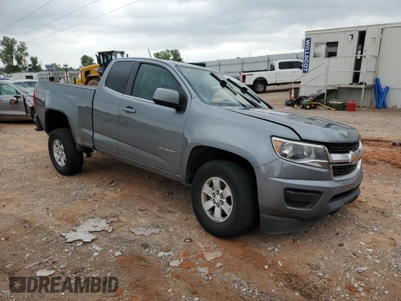 2020 Chevrolet Colorado 2WD Work Truck with VIN 1GCHSBEA5L1134401, listed as a Copart auction lot 54540695 with 181,044 mi miles and Salvage title. Bid and sale history available at DreamBid. Image 4.