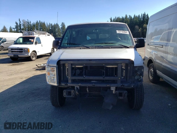 2008 Ford Econoline Passenger XL with VIN 1FBNE31L08DA43554, listed as a Copart auction lot 73714354 with 205,979 mi miles and Salvage Title. Bid and sale history available at DreamBid. Image 5.