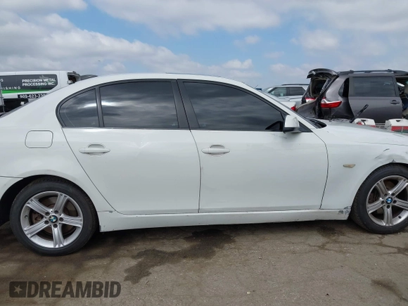 2010 BMW 5 Series 528i with VIN WBANU5C53AC460104, listed as a IAAI auction lot 42136658 with 107,031 mi miles and . Bid and sale history available at carsss.com. Image 12.
