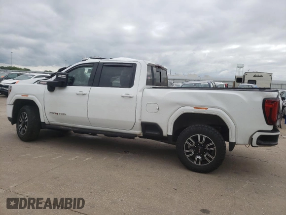 2022 GMC Sierra 3500HD AT4 z VIN 1GT49VEY3NF230736, wystawiony jako Copart lot #65454534 z przebiegiem Nie podano mil oraz Nie do naprawy • Non repairable. Historia ofert i sprzedaży dostępna na DreamBid. Obrazek 2.
