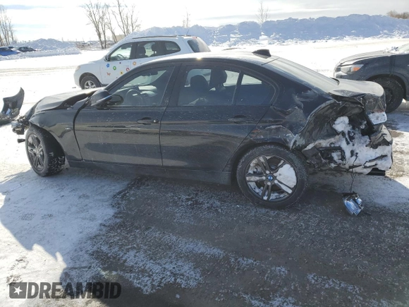 2013 BMW 3 Series 335i xDrive with VIN WBA3B9C56DF140153, listed as a Copart auction lot 46318625 with 91,948 mi miles and Salvage Title. Bid and sale history available at carsss.com. Image 2.