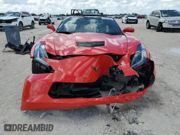 2019 Chevrolet Corvette Z51 2LT with VIN 1G1YK2D78K5123303, listed as a Copart auction lot 70470654 with 25,179 mi miles and Salvage Title. Bid and sale history available at carsss.com. Image 5.