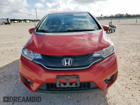 2015 Honda Fit EX-L with VIN 3HGGK5H89FM754196, listed as a Copart auction lot 60936485 with 180,743 mi miles and Salvage title. Bid and sale history available at DreamBid. Image 5.