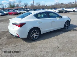 2021 Acura ILX w/Premium Package with VIN 19UDE2F70MA002237, listed as a IAAI auction lot 41863537 with 44,454 mi miles. Bid and sale history available at carsss.com. Image 4.